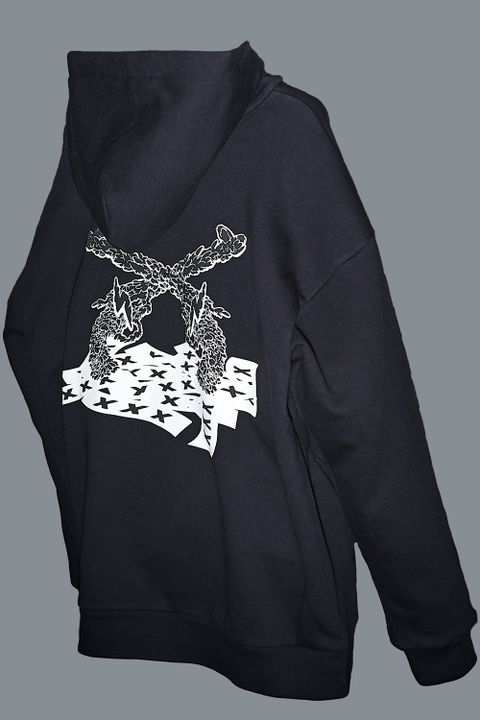 roarguns × GOD SELECTION XXX collaboration HOODIE