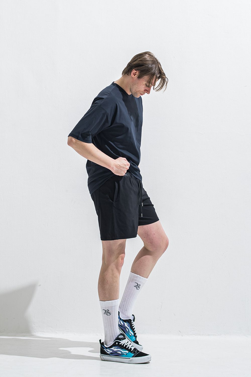 NYLON OVER TEE / ナイロン オーバーサイズ Tシャツ