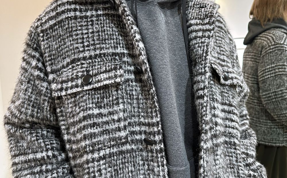 MARKAWARE、今着たいおすすめアウター！ALPACA SHAGGY PLAID LOGGER JACKET