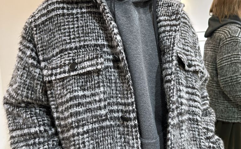 MARKAWARE、今着たいおすすめアウター！ALPACA SHAGGY PLAID LOGGER JACKET