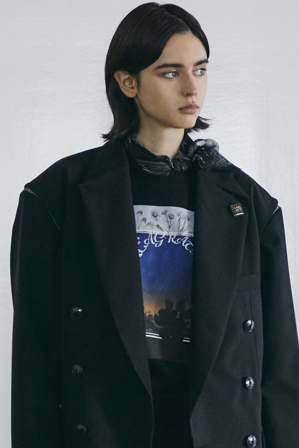Print L/S Tee / プリント ロングスリーブ Tシャツ