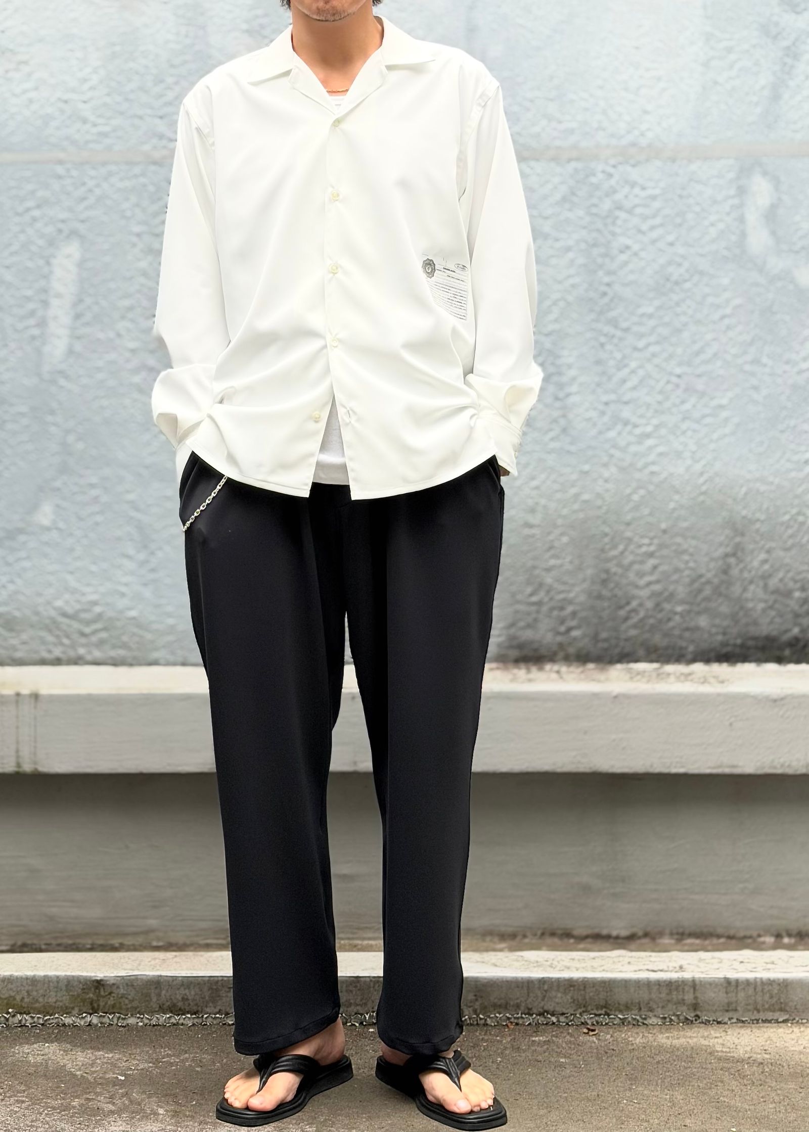 【DELAY】will shirts & Emilio DB WIDE PANTS