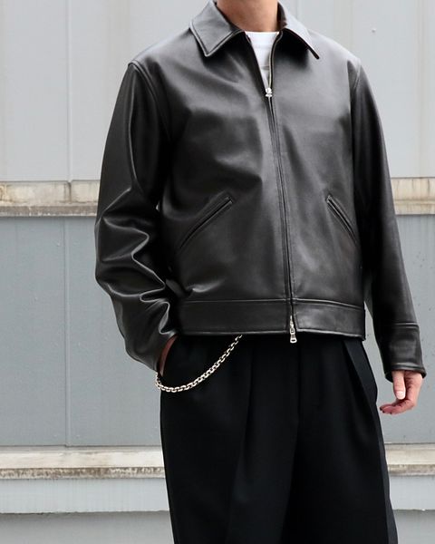 【marka】SHEEP LEATHER RIDERS JACKET