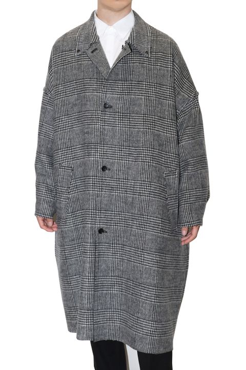 N.HOOLYWOOD COMPILE RIVERSIBLE BALMACAAN COAT/ エヌハリウッド コンパイル リバーシブル バルマカン コート