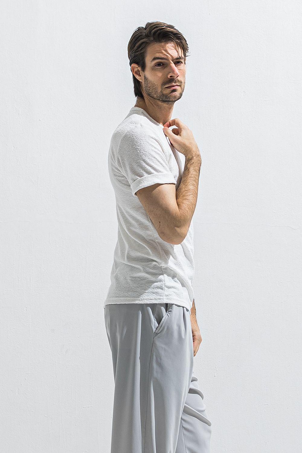 PILE ROLL UP TEE / パイル ロールアップ Tシャツ