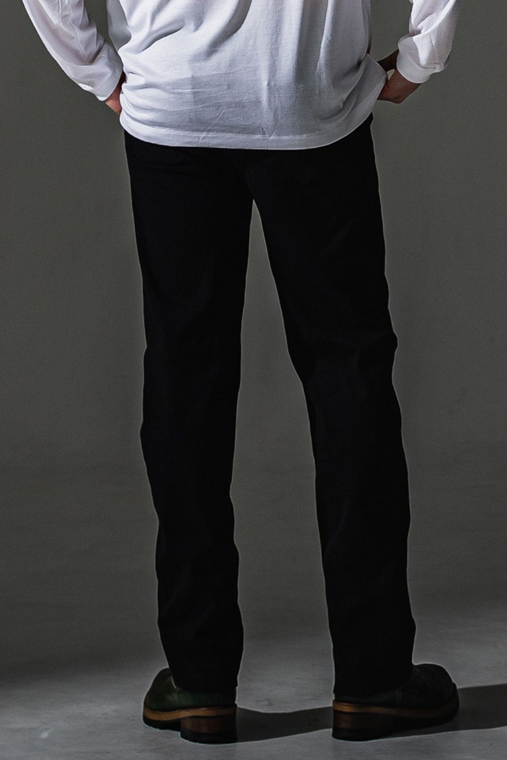 DENIM JERSEY WIDE PANTS / デニム ジャージ ワイドパンツ