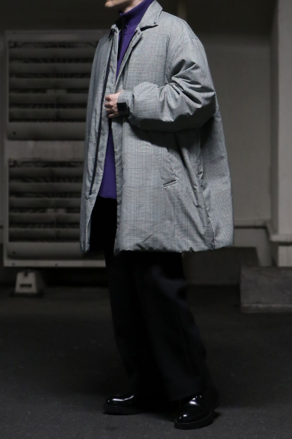 N.HOOLYWOOD COMPILE BALMACAAN COAT / エヌハリウッド コンパイル バルマカン コート