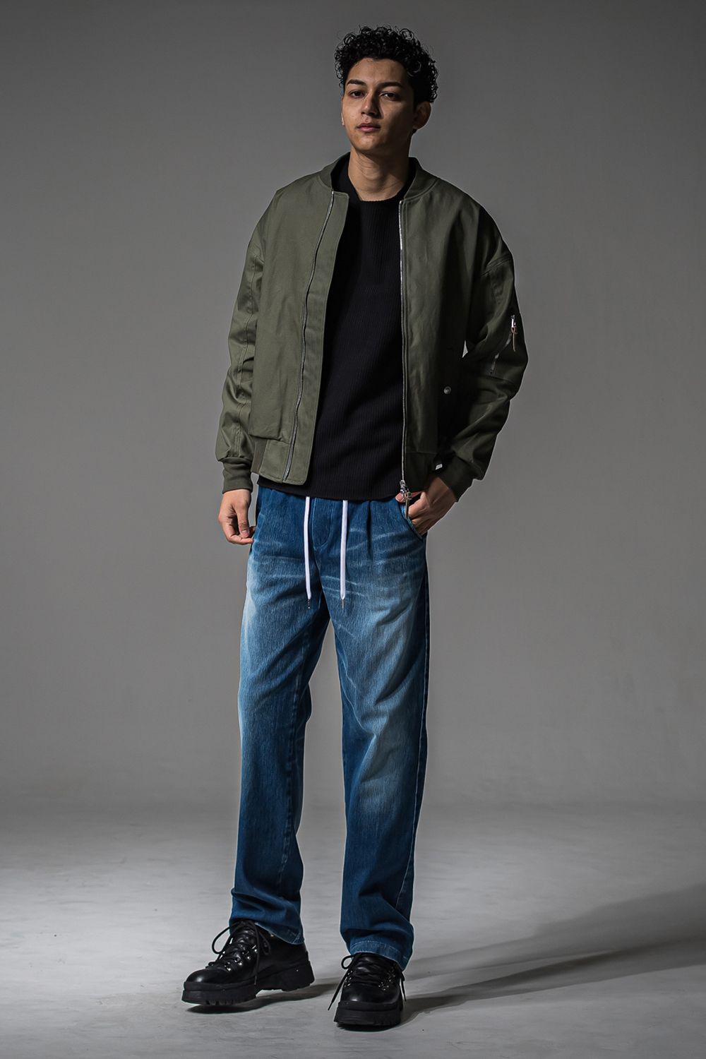 CUTOFF RAIL LONG SLEEVE / カットオフ ロングスリーブ