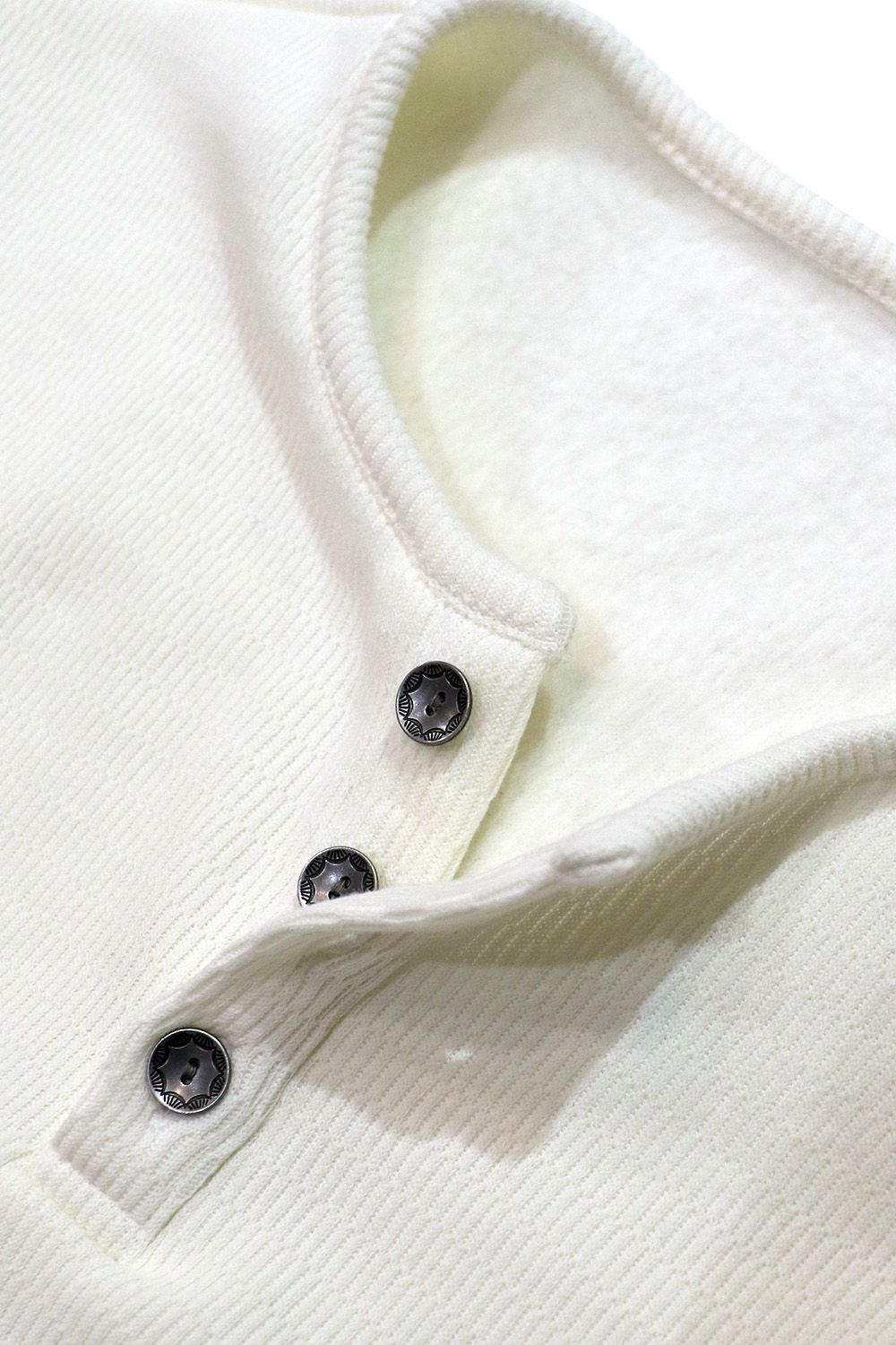 VELOURS FLEECE THERMAL HENRY / ベロア フリース サーマル ヘンリーネック