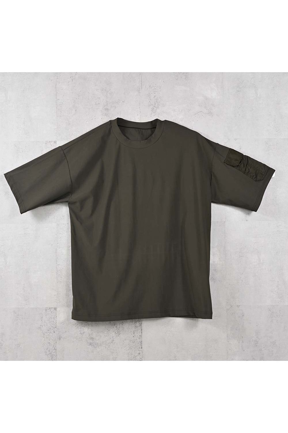 MILITARY POCKET NYLON OVER TEE / ミリタリー ポケット ナイロン オーバー Tシャツ