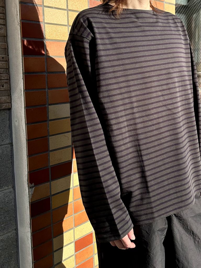 marka | NEW BASQUE SHIRT、冬から春へのコーディネート