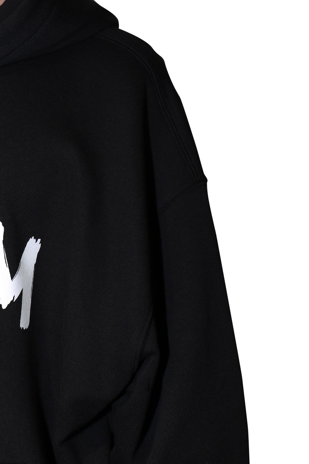 SWEAT HOODIE  With BRUSHSTROKE LOGO
