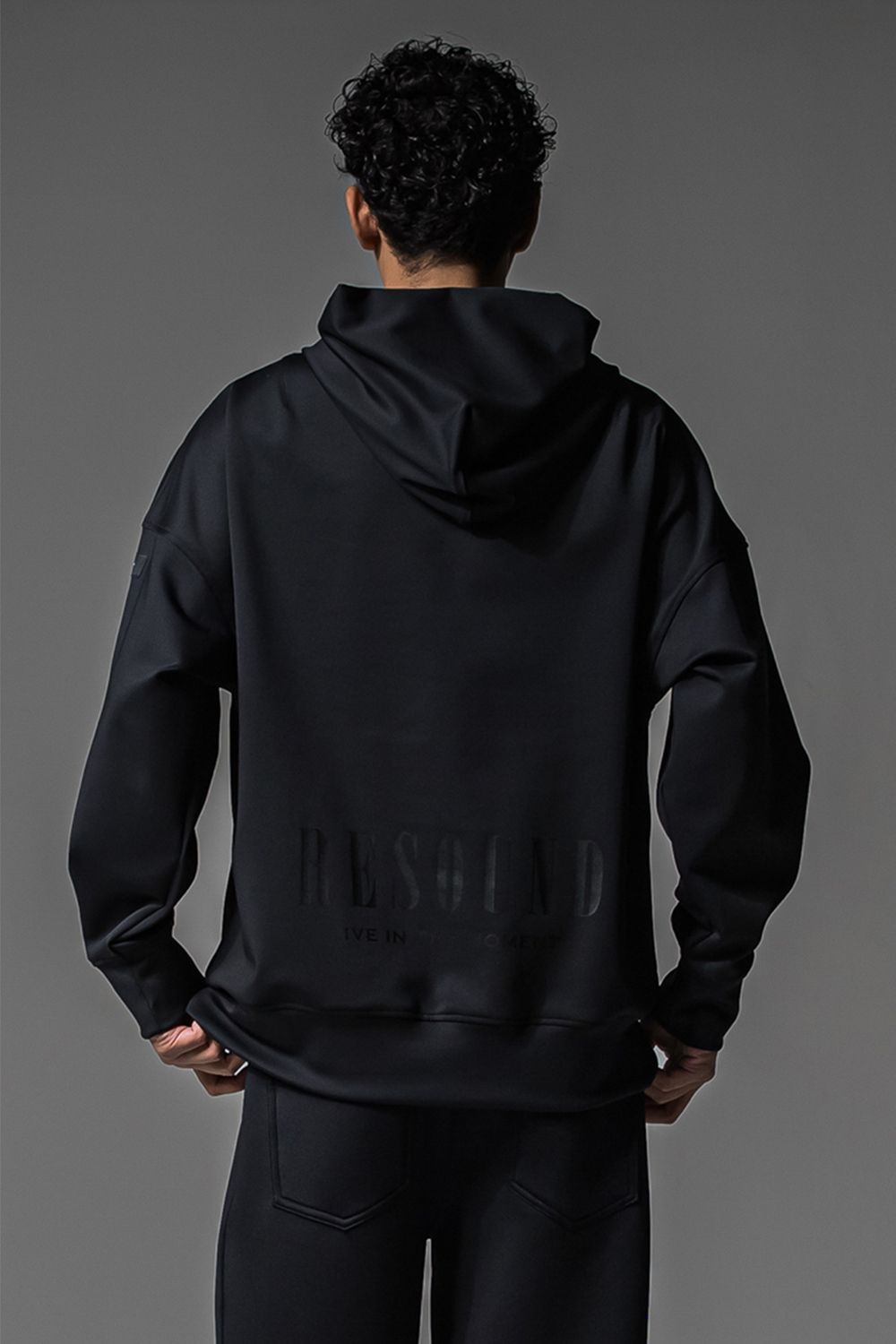 BACK ID LOOSE HOODIE / バックロゴ ルーズフーディー