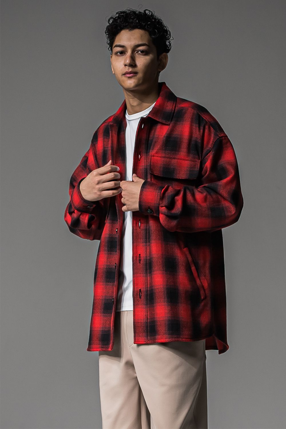 CHECK CPO SHIRTS JK  / チェック CPOシャツジャケット