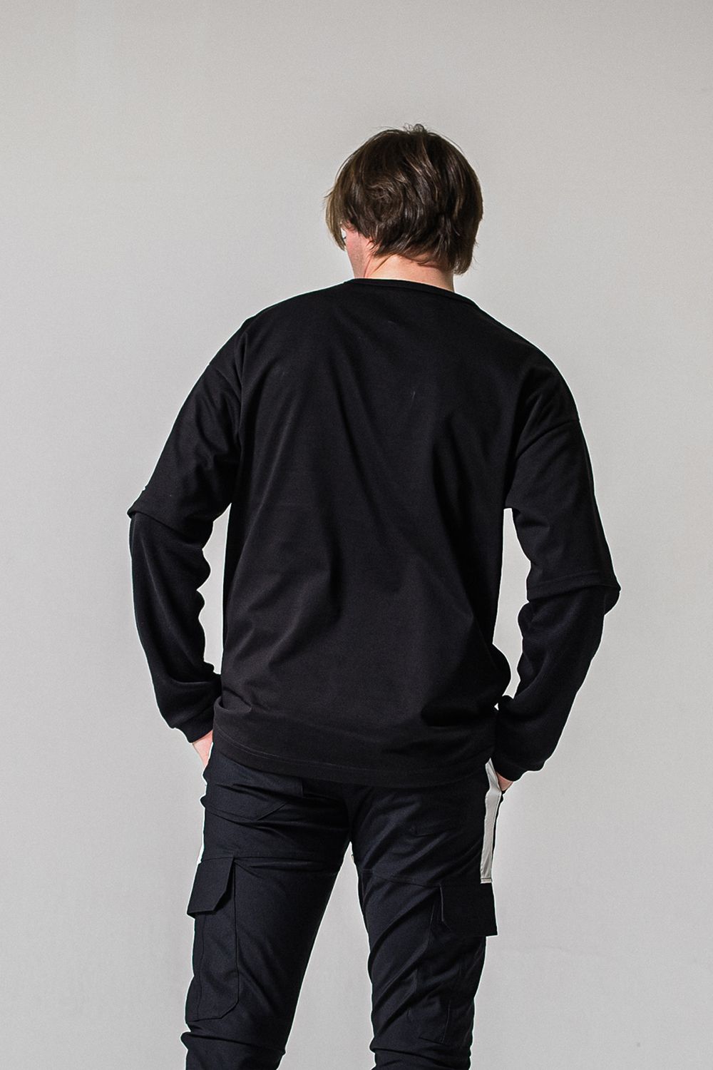 FAKE LAYERED WAFFLE LONG SLEEVE / フェイクレイヤード ワッフル ロングスリーブ