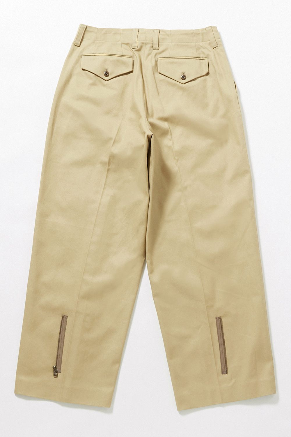 Military ZIP PT / ミリタリー ジップ ワイドパンツ