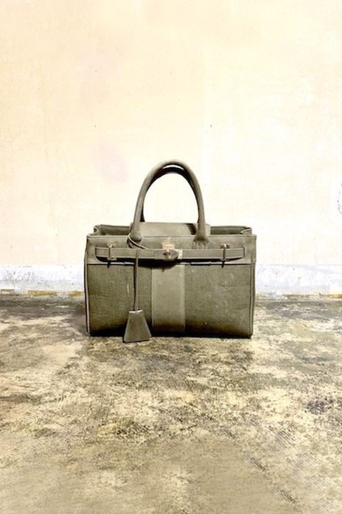 TOTE(S) KAHKI - REMAKEVINTAGE / トート(S)