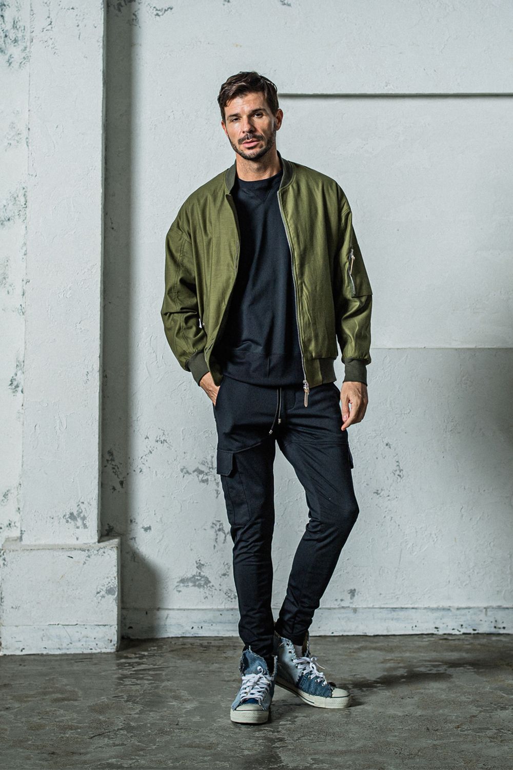 DARRELL SWEAT CARGO PT / ダレル スウェット カーゴパンツ