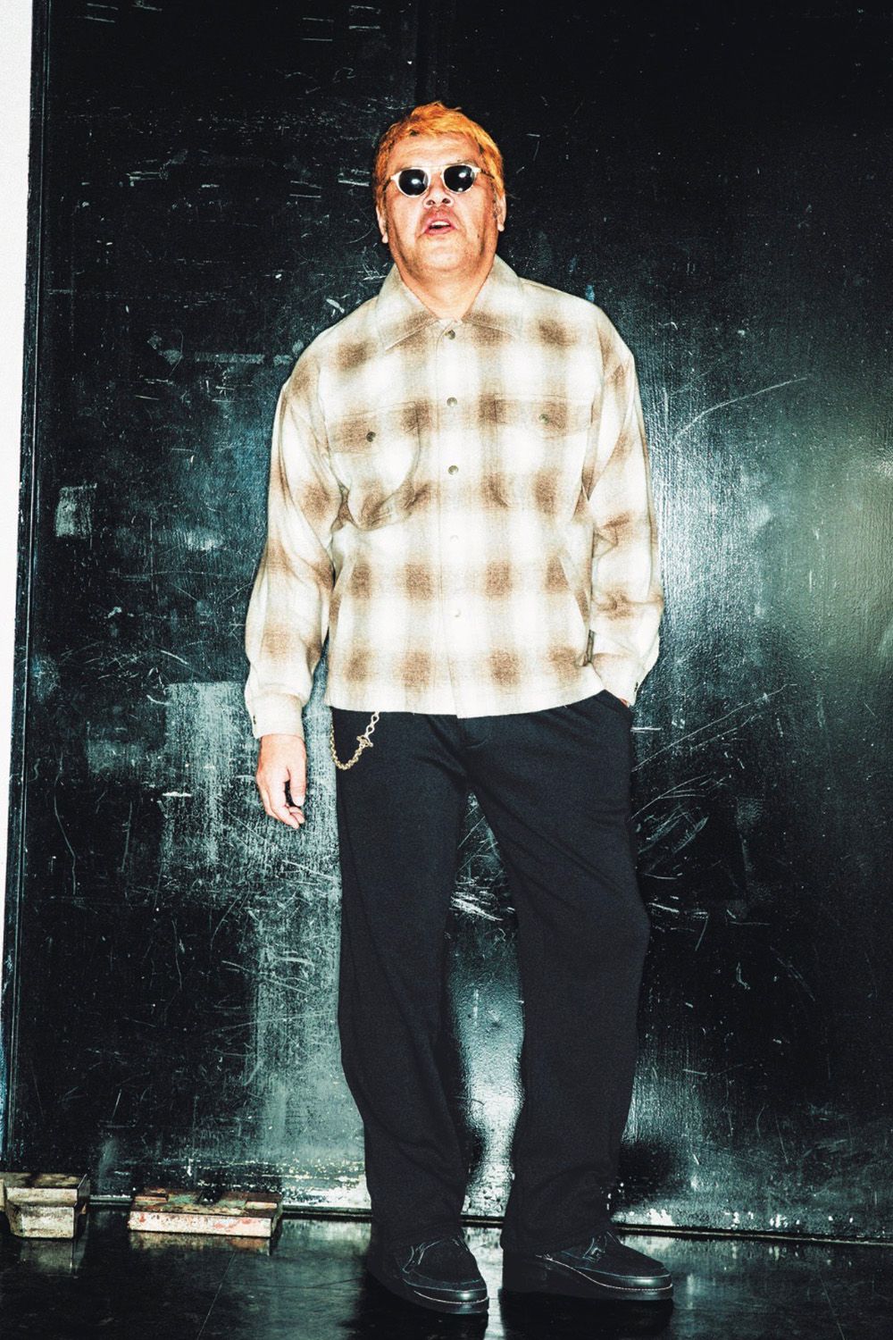 VELOURS FLEECE WIDE TUCK PANTS / ベロア フリース ワイド タックパンツ