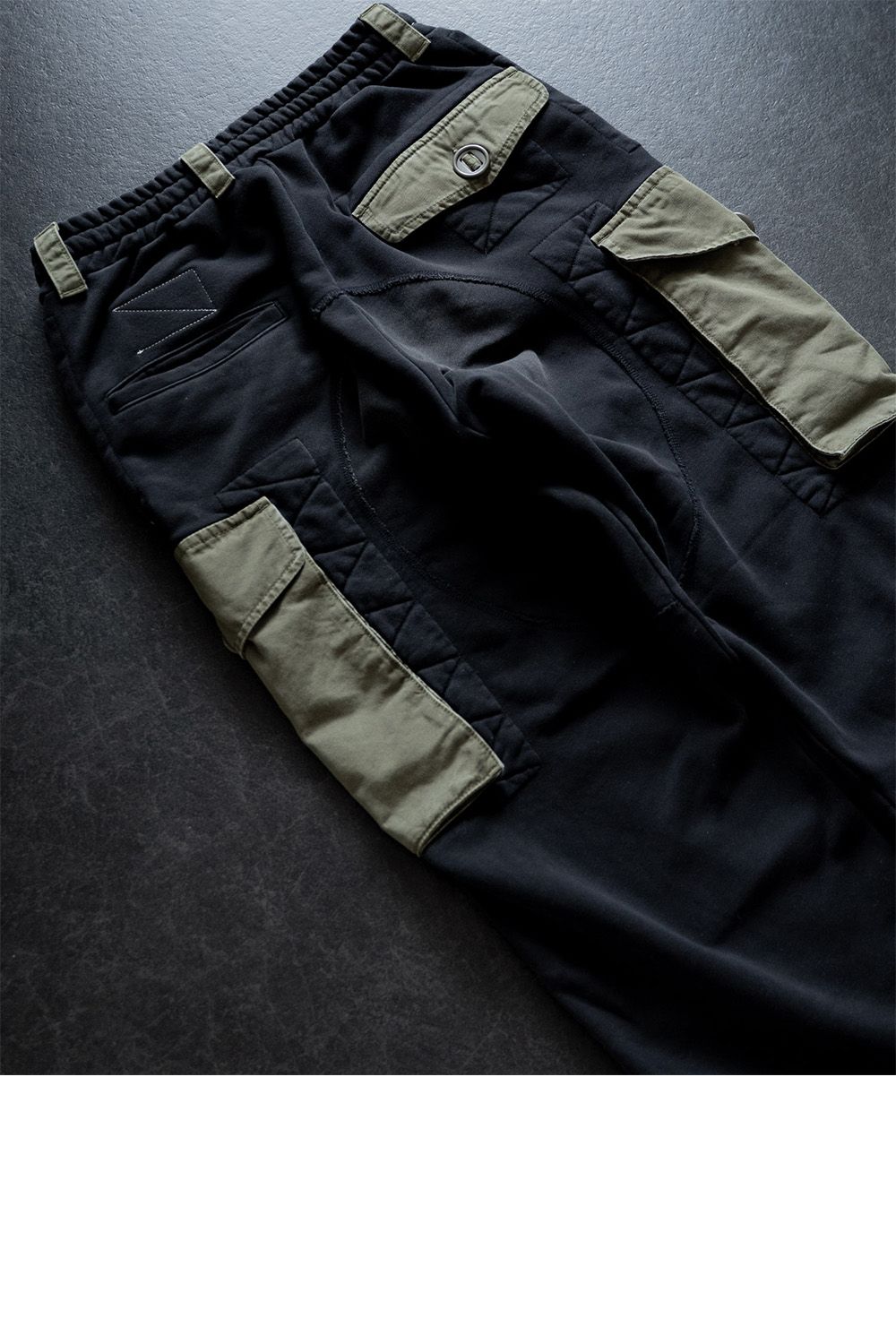 PARACHUTE SWEATPANTS / パラシュート スウェット パンツ リメイクパンツ