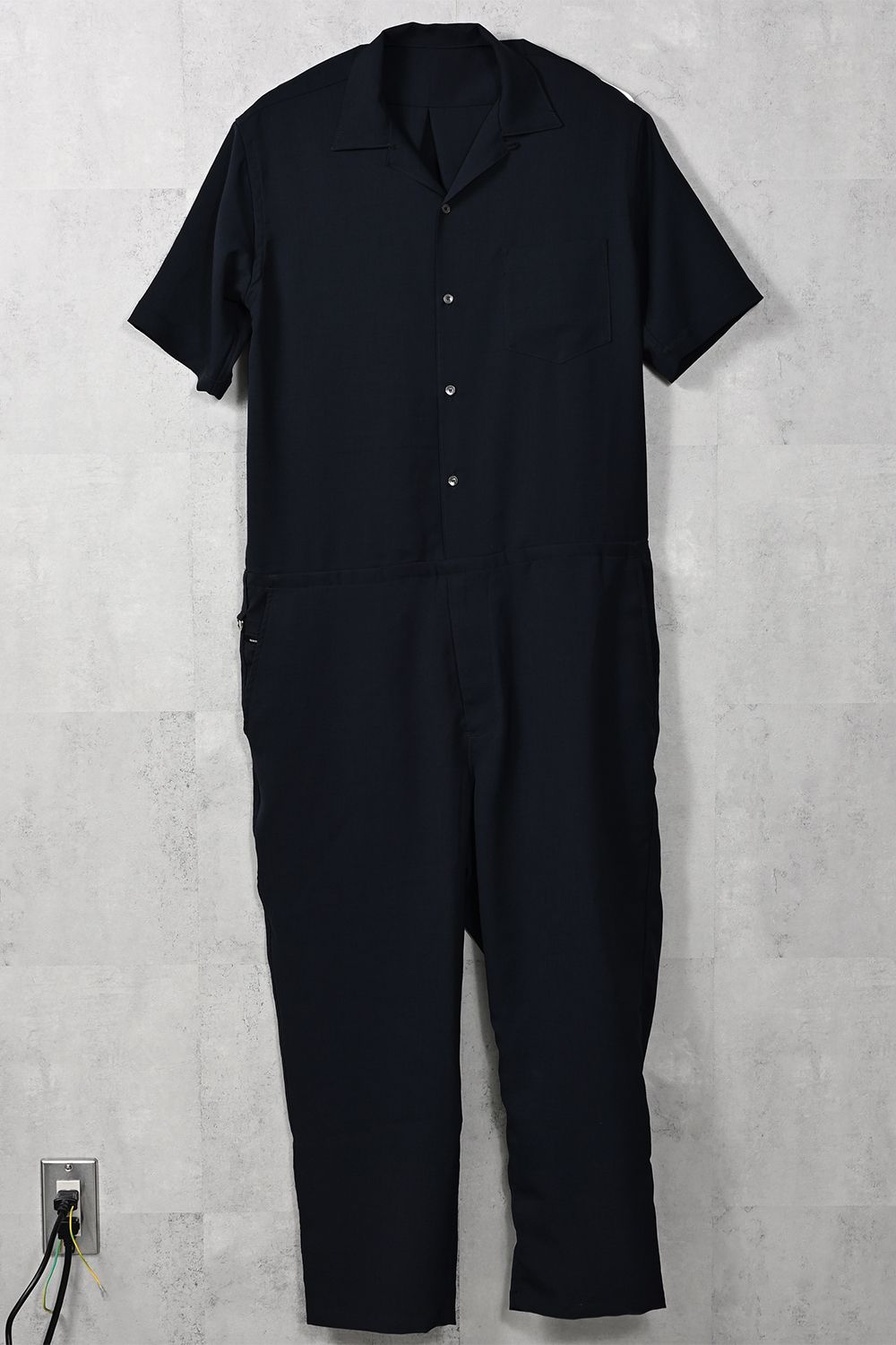 rage twill half all in one / 半袖シャツオールインワン