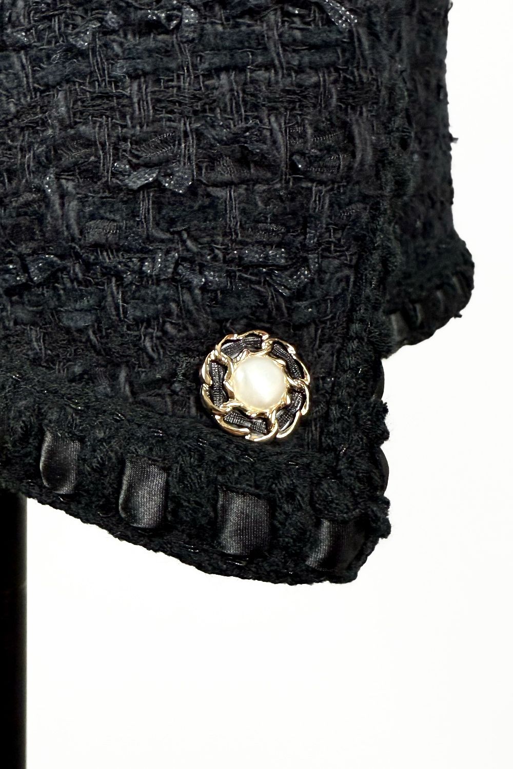 TWEED JACKET PEARL BUTTON / ツイード ジャケット パール ボタン