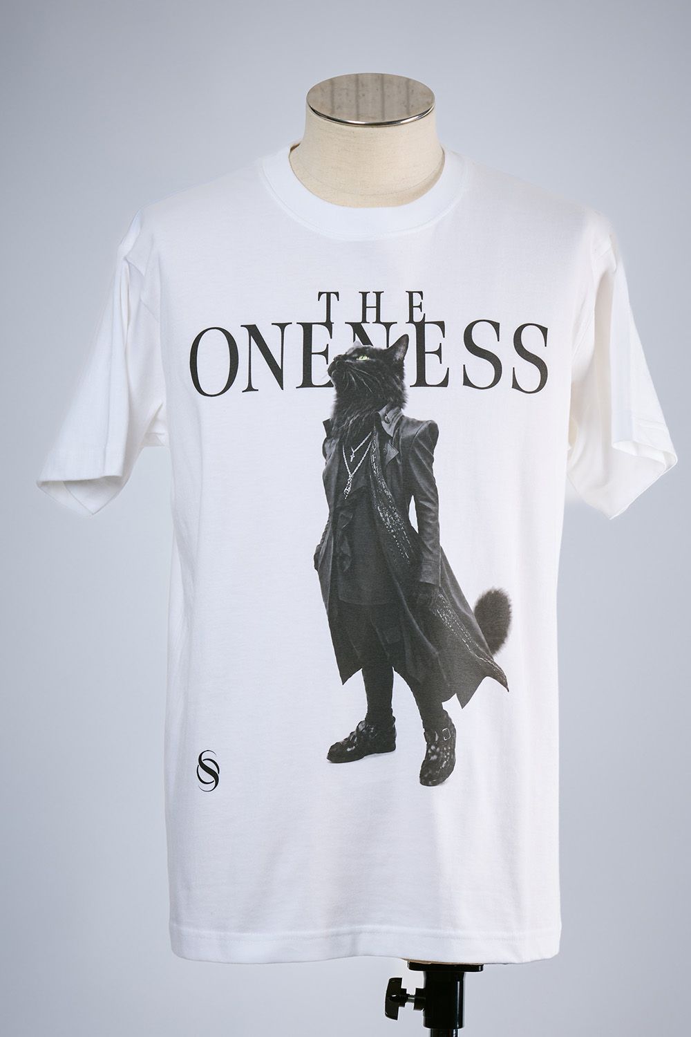 TENJIKU T-Shirt(黒猫) / Super Givers × THE ONENESS  犬猫保護活動チャリティー Tシャツ