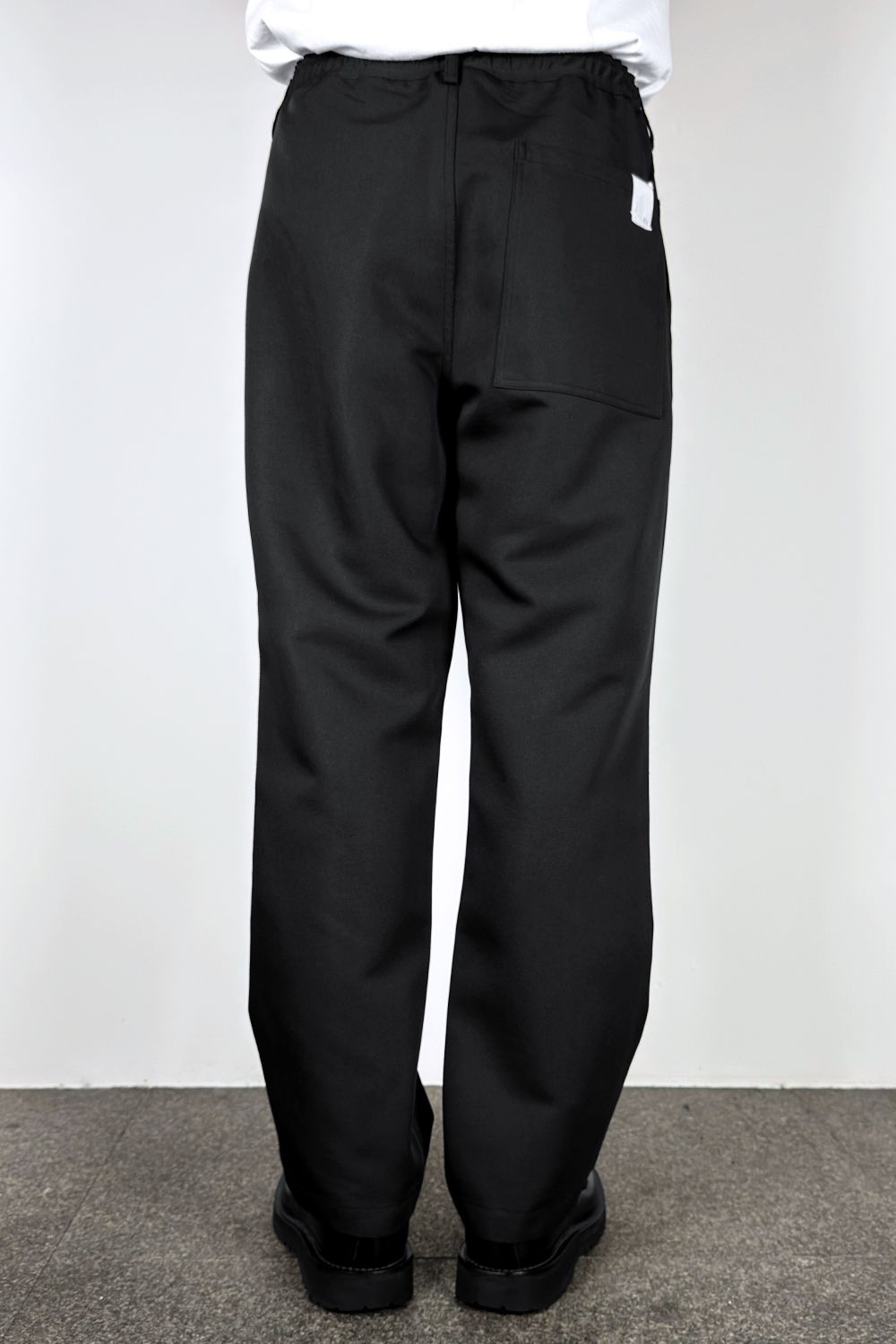 N.HOOLYWOOD TEST PRODUCT EXCHANGE SERVICE DOUBLE TUCK TROUSERS / エヌハリウッド テストプロダクトエクスチェンジサービス ダブルタック トラックパンツ