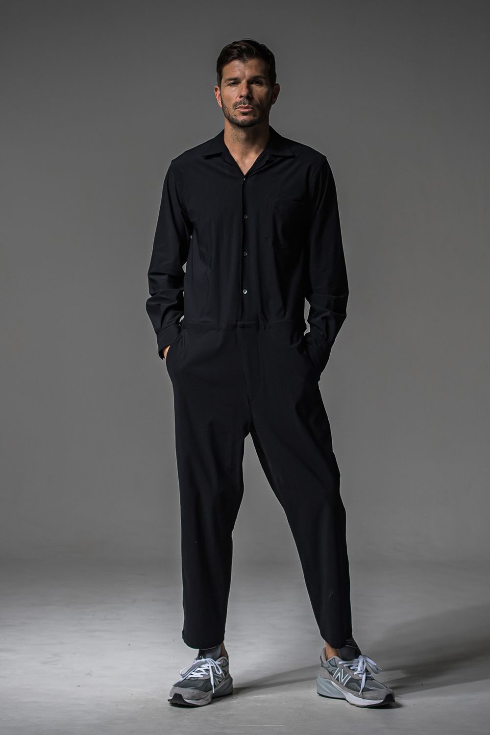 rage nylon all in one / ロングスリーブシャツオールインワン