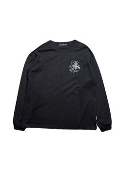 ORG/CO L/TEE PANTHER / オーガニックコットン パンサーエンブレム ロングスリーブ Tシャツ