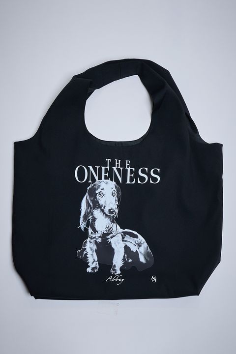 Shoulder Tote Bag / Super Givers × THE ONENESS  犬猫保護活動チャリティー ショルダートートバッグ