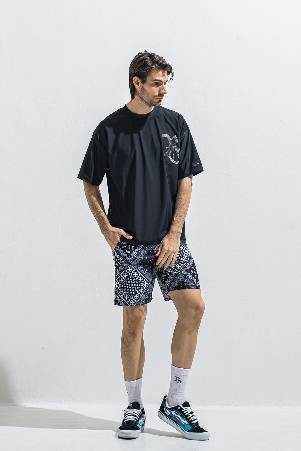 RC RUSH OVER TEE / RCロゴ ラッシュガード オーバー Tシャツ