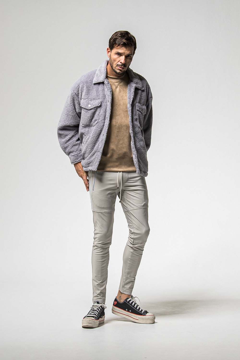 SUEDE DROP TRINER / スウェード ドロップ トレーナー