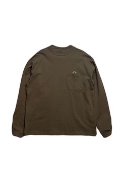 POCKET L/S T CRY / クロスガン クリスタル ポケット ロングスリーブ Tシャツ