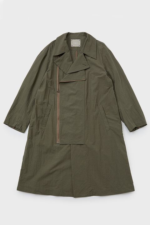 Cotton linen spring coat / コットン リネン スプリング コート