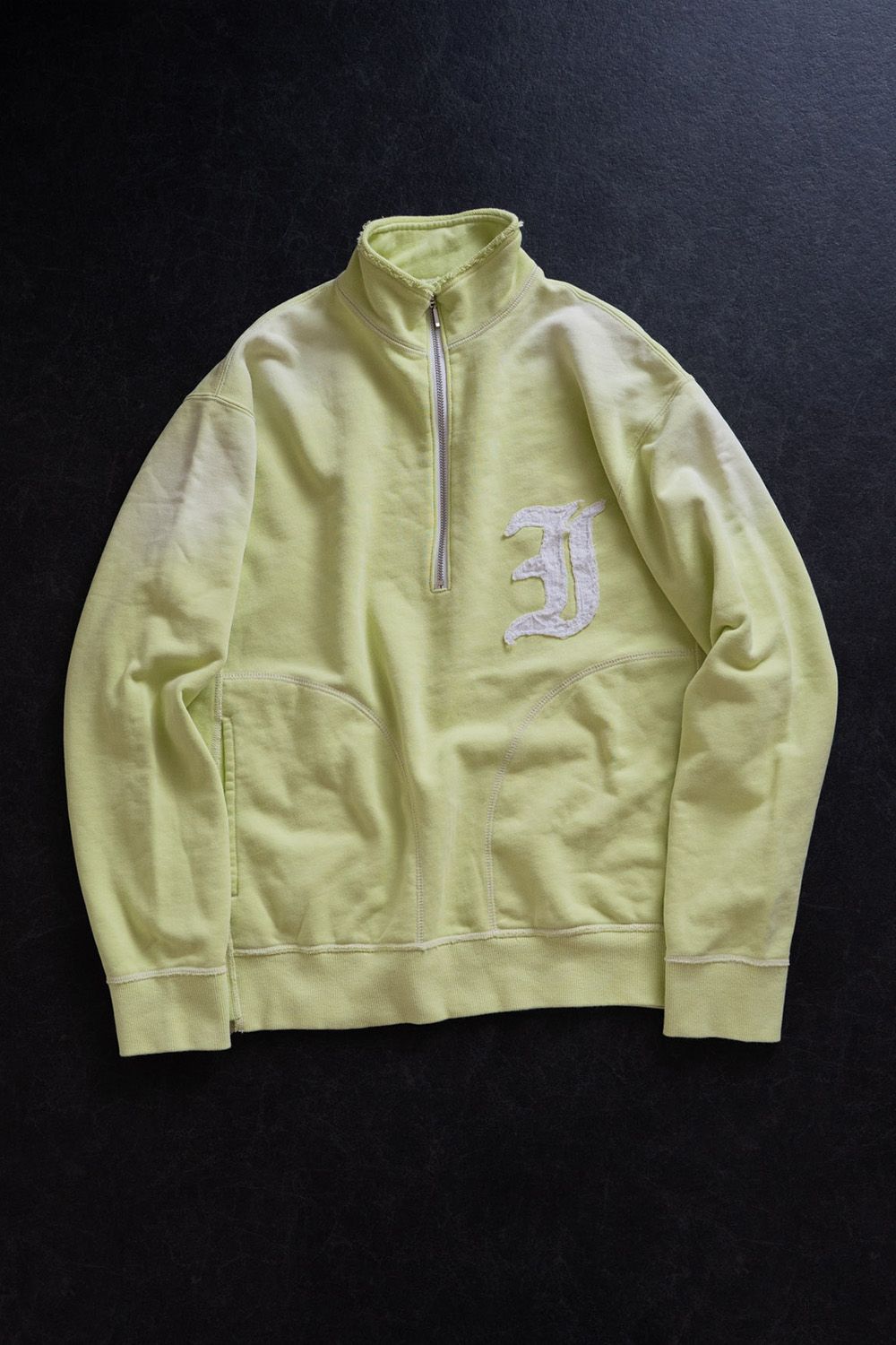 HALF ZIP SWEATSHIRT / ハーフジップ スウェットシャツ