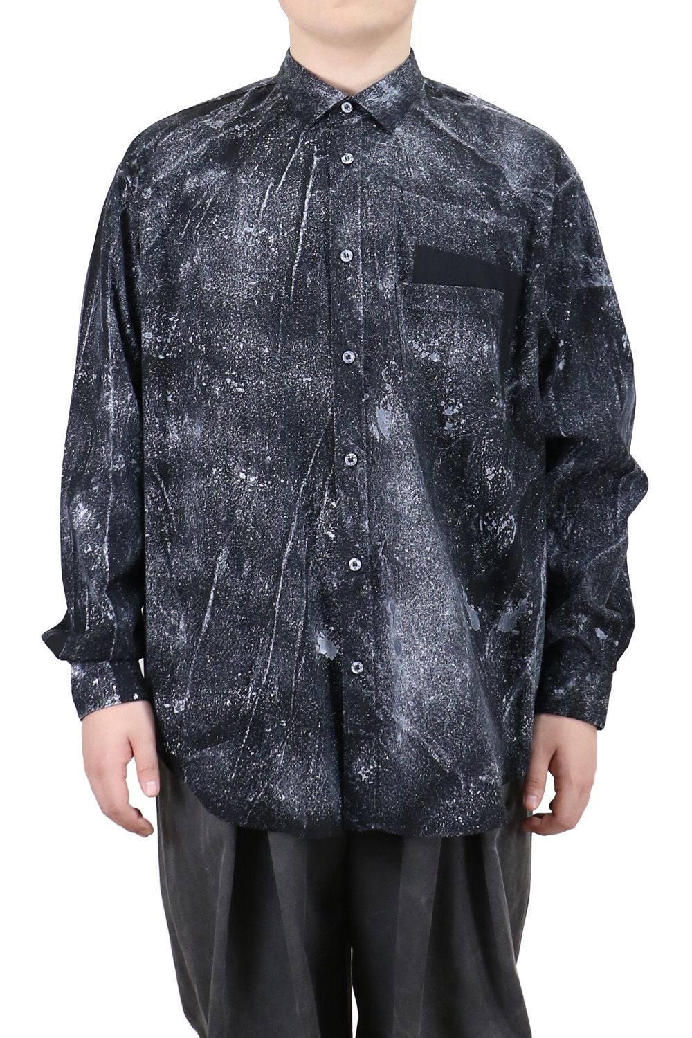 Spray processing shirt / スプレー加工 シャツ