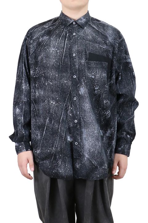 Spray processing shirt / スプレー加工 シャツ