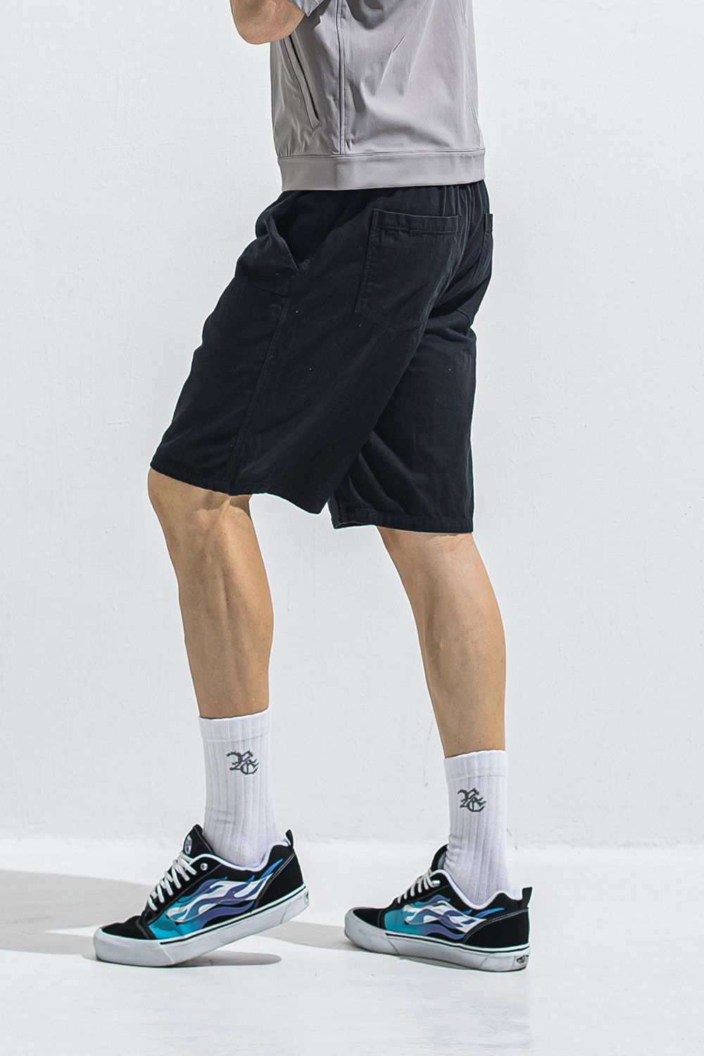 DOUBLE KNEE SHORTS / ダブルニー ショーツ