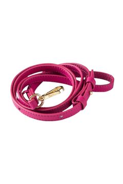 STRAP 130cm  / スマートフォンケース用レザーストラップ｜マゼンタピンク