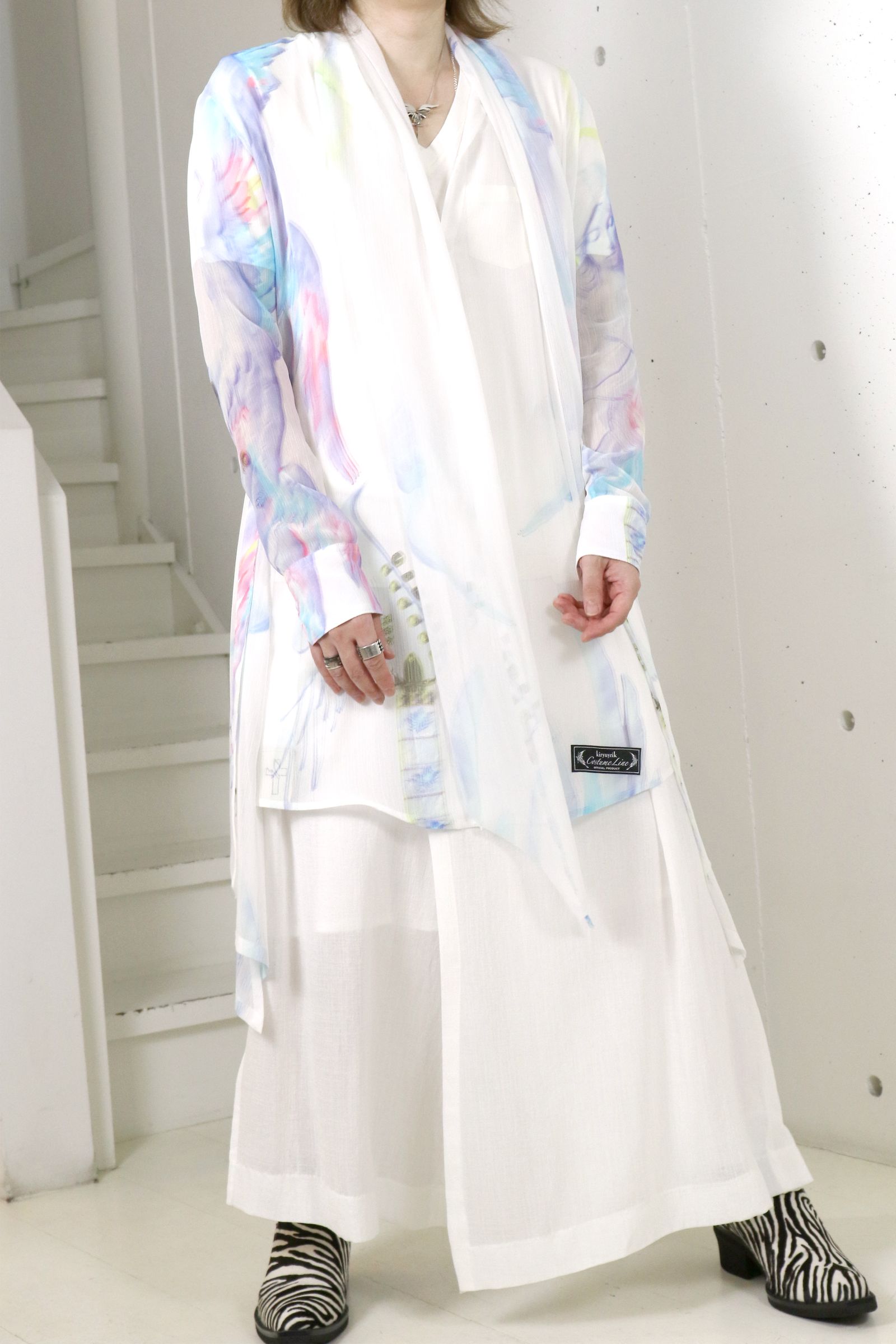 ANGEL Flare Stoal Shirt / エンジェル フレア ストールシャツ