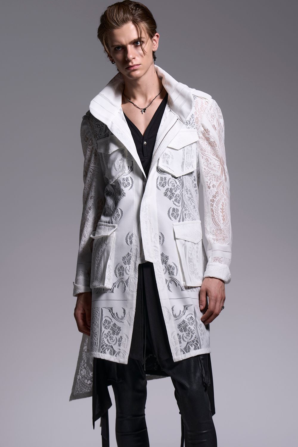 CROSS-Lace Flare M65 Jacket / クロスレース フレア M65 ジャケット