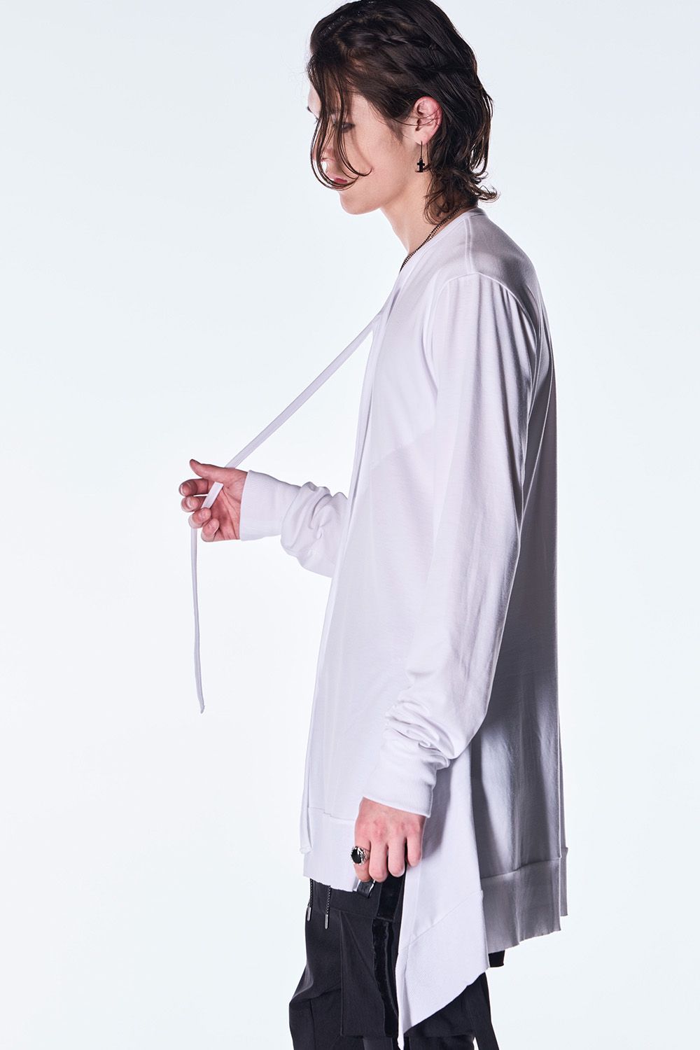 BEA TENJIKU Piping Flare T-shirt / ベア天竺 パイピング フレア Tシャツ
