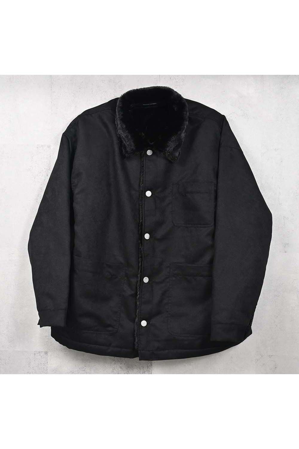 SUEDE FUR COVER ALL / スウェード ファー カバーオール