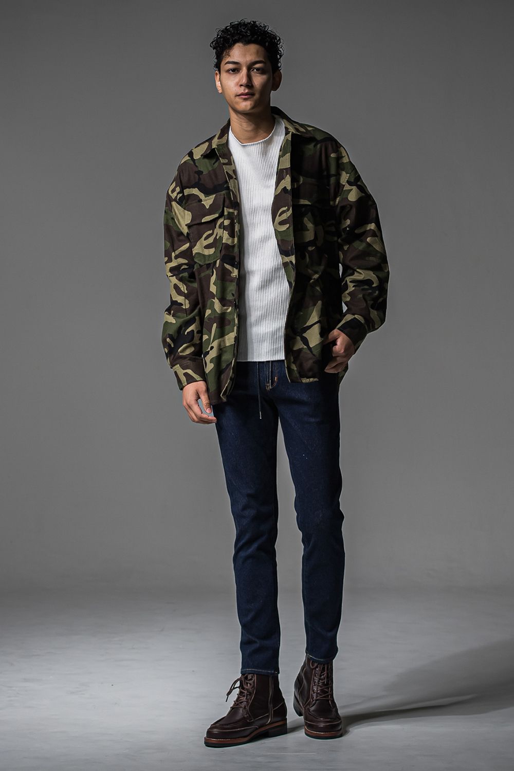 CUTOFF RAIL LONG SLEEVE / カットオフ ロングスリーブ