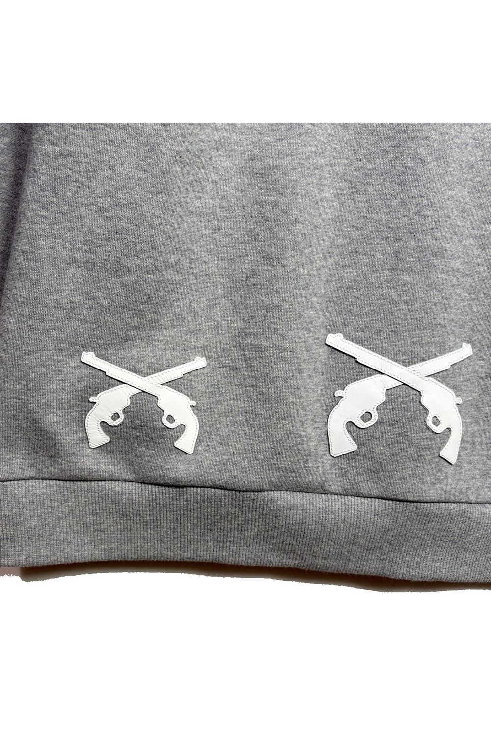 LEATHER PATCH HOODIE / レザー パッチ フーディ