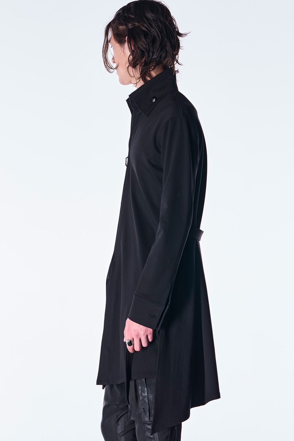 Mockrody Stand Collar Zip Shirt / モックロディスタンドカラー ジップ シャツ