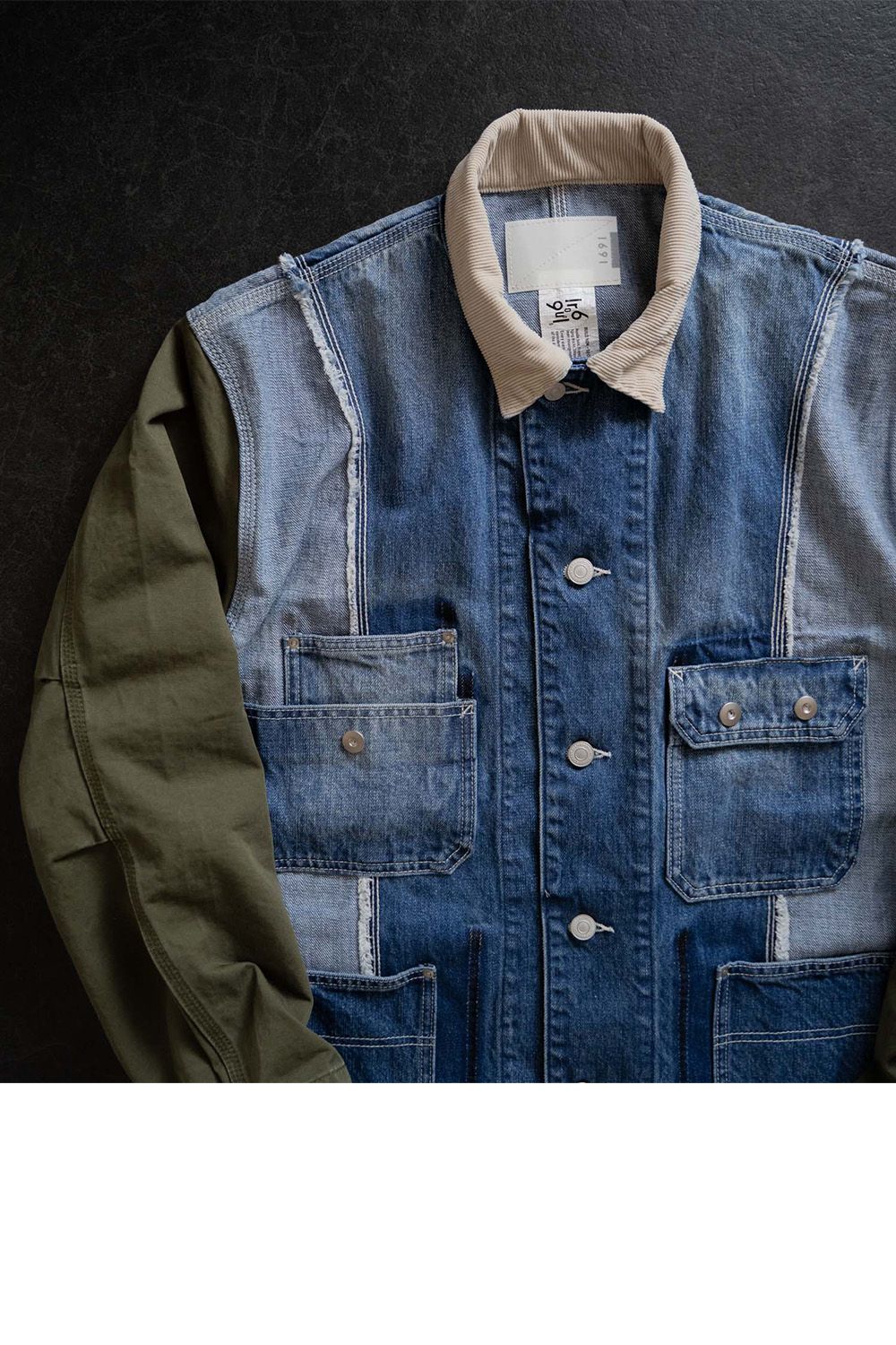 CENTER SEAM COVERALLS×M65 / センターシーム カバーオール M65 ドッキング
