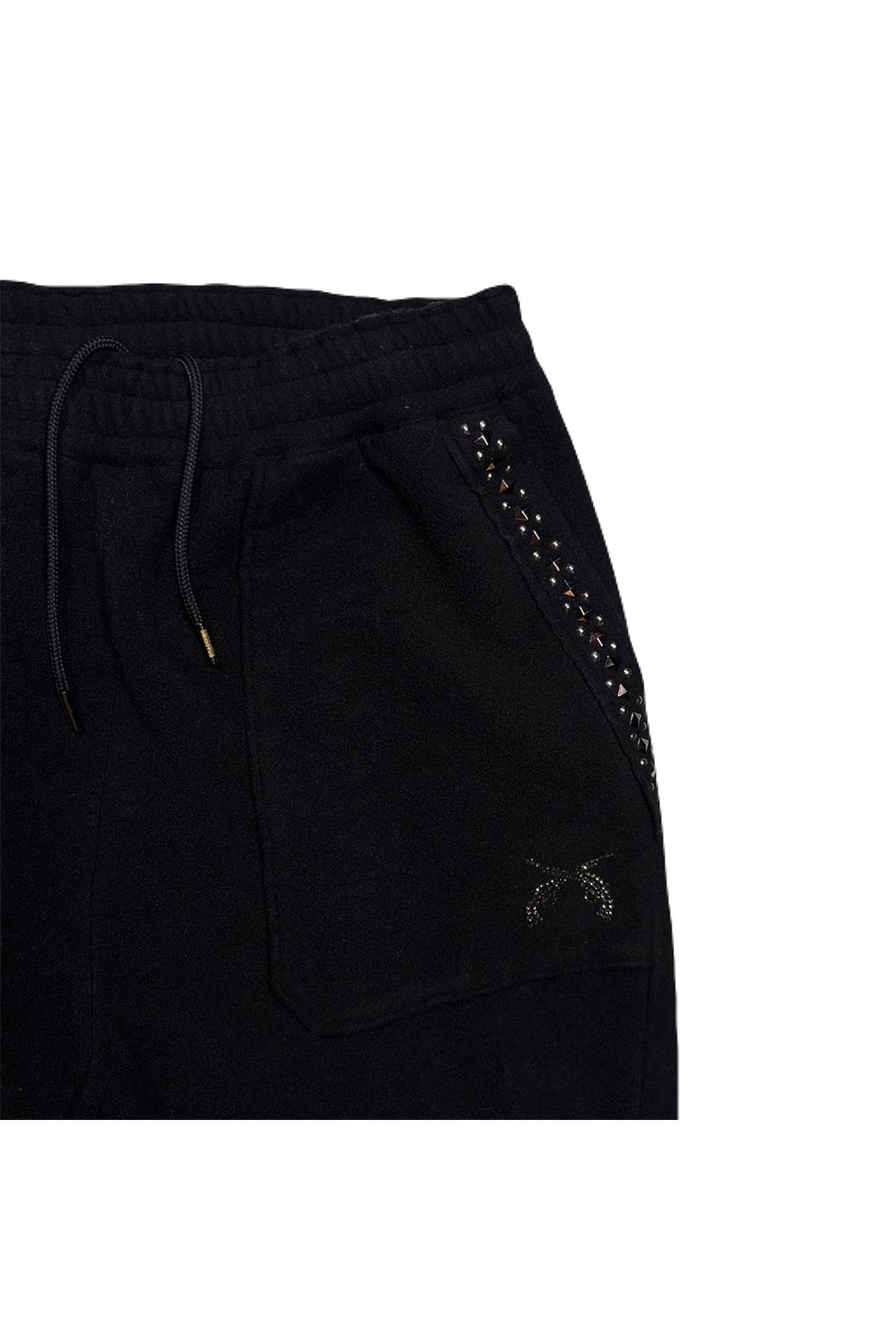 FLEECE STUDZ PT CRY / フリース スタッズ パンツ / クリスタルクロスガン