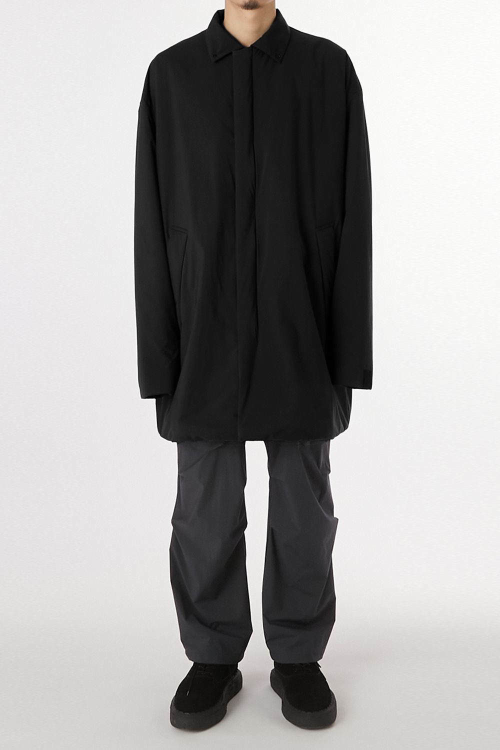 N.HOOLYWOOD COMPILE BALMACAAN COAT / エヌハリウッド コンパイル バルマカン コート